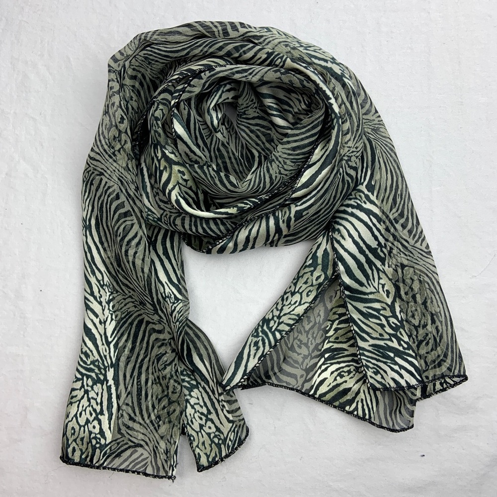 Black and Gold Scarf